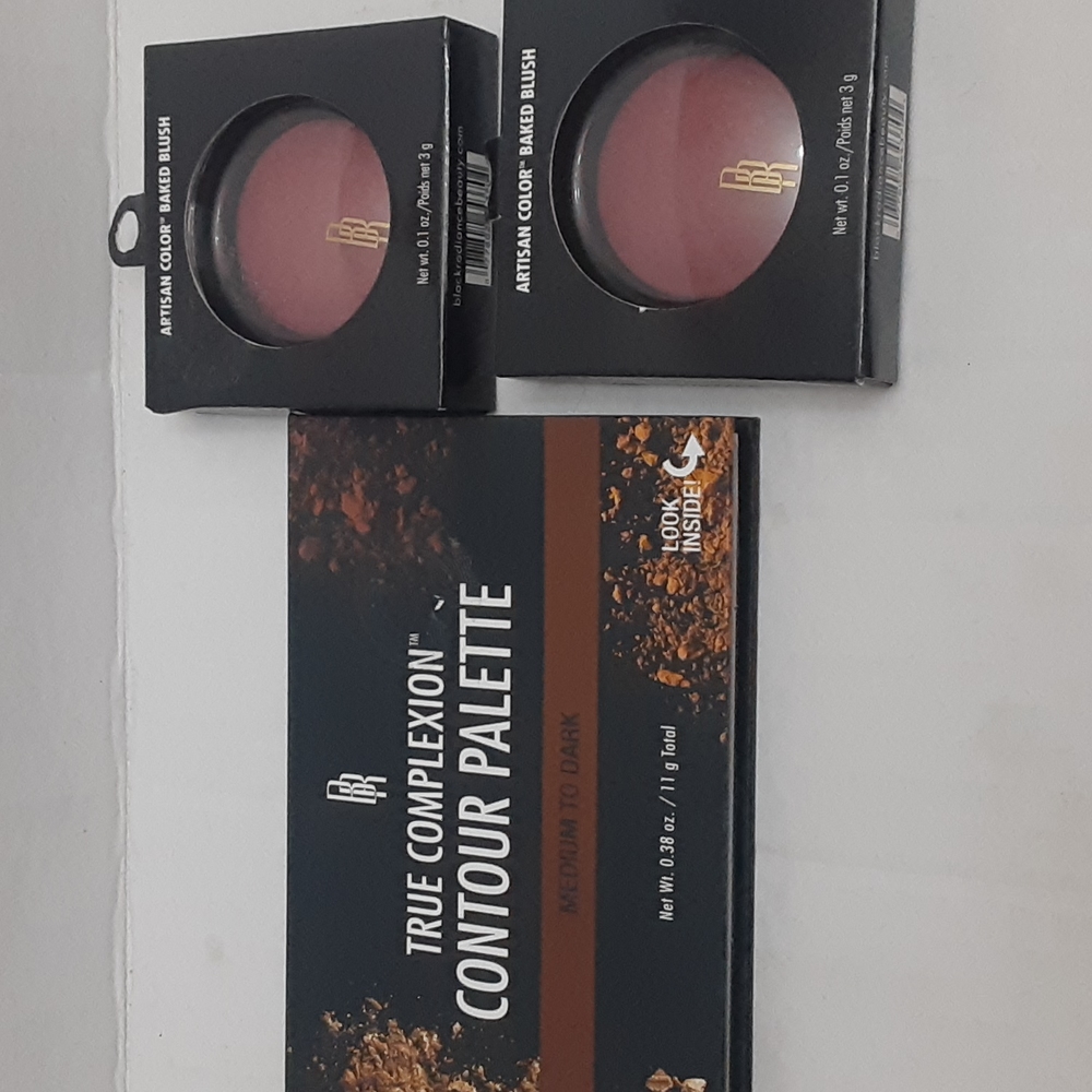 Black Radiance True complexion Contour Palette & baked blush New